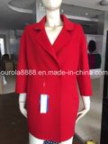 Women Colorful Wool Coat