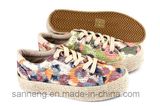 2016 Lady Fashion Leisure Shoes with Hemp Rope Foxing (SNC-280028)