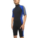 Short Neoprene Surfing Wetsuit with Nylon Fabric (HX15S114)