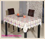 Rectangle Plastic Printed Table Cloth Hot Sale