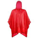 Fashion Durable Lightweight Polyester PVC Rain Poncho