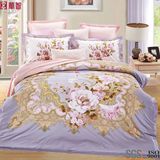 2017 New Design Printed Cotton Bedsheet Sets