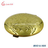 Wholesale Customized Metal Compact Mirror with Filigree Pattern