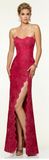 Side Slit Wedding Evening Prom Party Dresses Pd9701