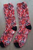 Custom Fashion Design 3D Printed Cotton Sublimation Socks