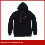 Wholesale Man Black Plain Hoodie (T58)