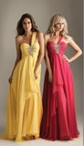 2013 New Style Chiffon Popular Red Long Evening Dress (ED13003)