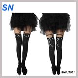 Sexy Cat Tower Tattoo Pantyhose Mock Stockings Tights Leggings (SNFJ2001)