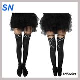 Sexy Cat Tower Tattoo Pantyhose Mock Stockings Tights Leggings (SNFJ2001)