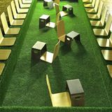 Soft Artificial Turf Decorative Carpet for Landscaping