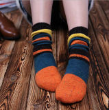 Colorful Fashion Vivid Jacquard Pile Dress Socks
