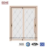 Sliding Door Durable Double Tempered Glazing Aluminum Doors