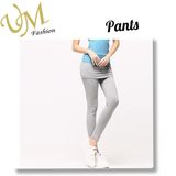 Autumn Cotton Fitness Women Pants Divided Skirt Culotte