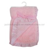 100% Polyester Brushed PV Fleece Baby Blanket