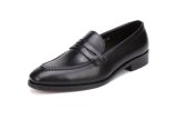 Men Dress Shoes Brown Leather Office Shoes