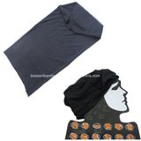 Factory Produce Custom Plain Black Microfiber Gaiter Scarf