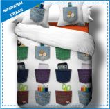 Kids Bedding Pockets Design Cotton Duvet Cover Set