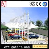 Outdoor PVDF Steel Structure Car Parking Tent
