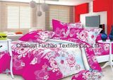 Latest Design Chinoiserie Microfiber Bedding Set