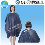 Nonwoven Disposable Hair Cutting Cape, Hairdressing Cutting Cape