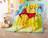 Cartoon Printed Warm Soft Polyester Mink Blanket for Children