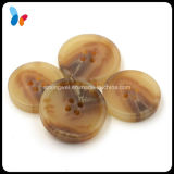 High End Solid Color Resin Stripe Button for Garment