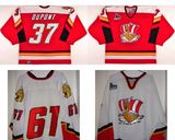 Customize Qmjhl Baie Comeau Drakkar Michael DuPont Hockey Jerseys