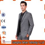 OEM Latest Design Men's Trim Fit Business Checked Blazer Suit