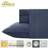 Manufacturer Solid Color100% Polyester Microfiber Bed Sheet Set