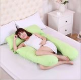 Polyester Pregnant Side Sleepers U Shaped Maternity Pillow