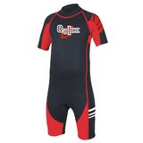 Men/Women Short Sleeves and Short Pants Spring/Surfing Wetsuit (K-4018)