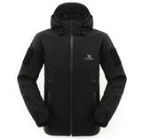 Custom Men's Waterproof Hooded Softhell Jacket