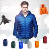 Fashion Winter Men's Ultra Light Weight Down Jacket with Hooded