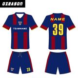 New Season Sublimation Print No Fading Kids Soccer Jersey