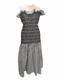 Rayon Ladies Fashion Woven Dress43