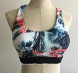 Customized Printed Cheerleading Supportive Padded Sportswear Bra