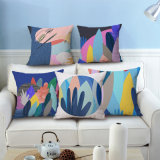 Digital Printed Abstract Art Cushion Cover Without Stuffing (35C0109)