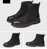 Warm Male Boots British Martin Boots