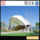 Architectural Membrane Structure Shool Stadium PVDF PTFE Material Awning