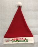 Custom Christmas Sock Felt Christmas Hat with Fiber Optic