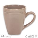 Embossed Ceramic New Design Coffee Mug
