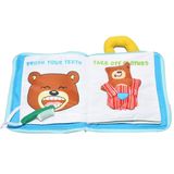 Baby's Soft Cloth Books Early Learning Development Toy for Babies Soft Fabric Baby Children Intelligence Development Gift