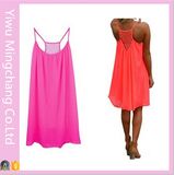 2016 UK Groupon Hot Sale Neon Beach Dress in Choice of Fashion Colour