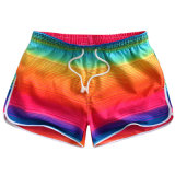100% Polyester Leisure Board Beach Bikini Swimwear Shorts for Women