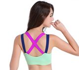 2018 Ladies Hot Selling Color Cross Sports Bra