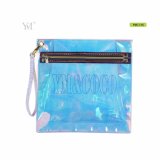 Personalized Unique Cosmetic Bags, Holographic Zipper PVC Bag for Cosmetics