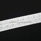 Picot Pikot Edge Flower Pattern Crochet Nylon Lycra Lace