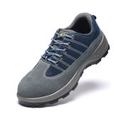 Cow Nubuck Leather Engineering Working Safety Shoes