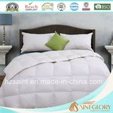 100% Cotton Fabric Down Duvet White Goose Feather and Down Quilt