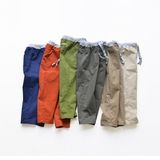 Various Colors of Kid Elastic Band Elastic Trousers